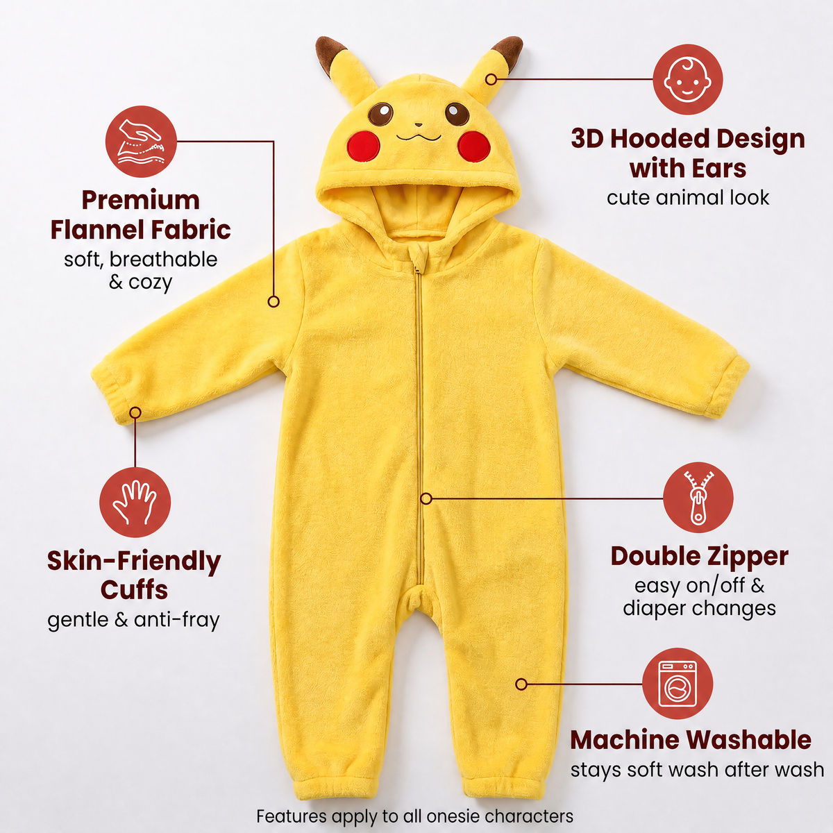 Poke Baby Onesies